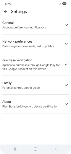 Press Network preferences.