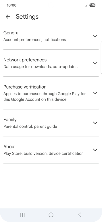 Press Network preferences.