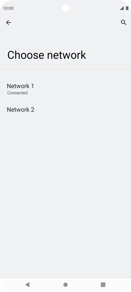 Press the Return key.