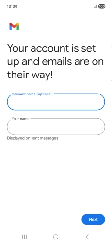 Press the field below 