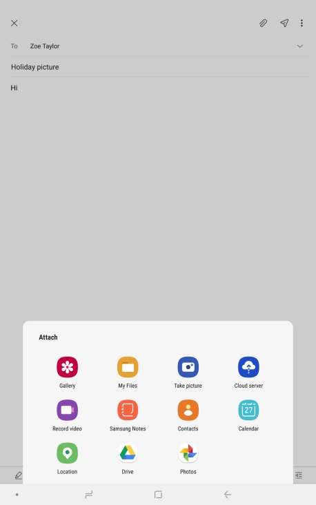 Press My Files and go to the required folder.