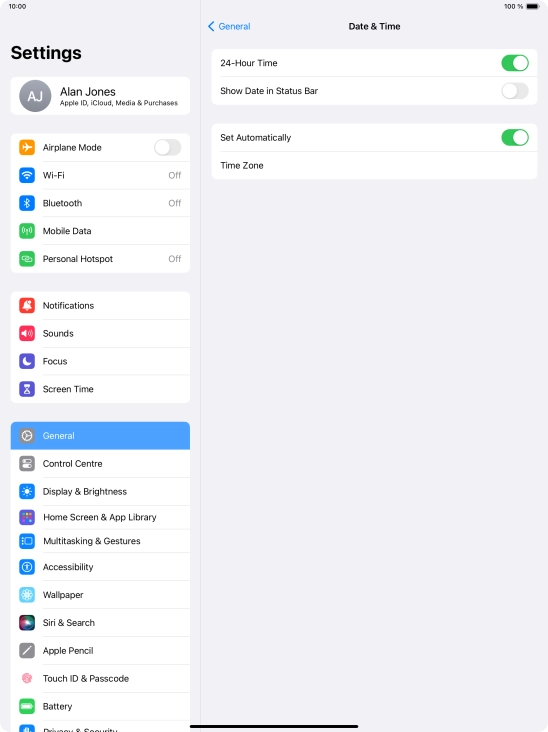 Slide your finger upwards starting from the bottom of the screen to return to the home screen.