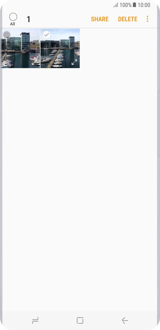 Press the field above 