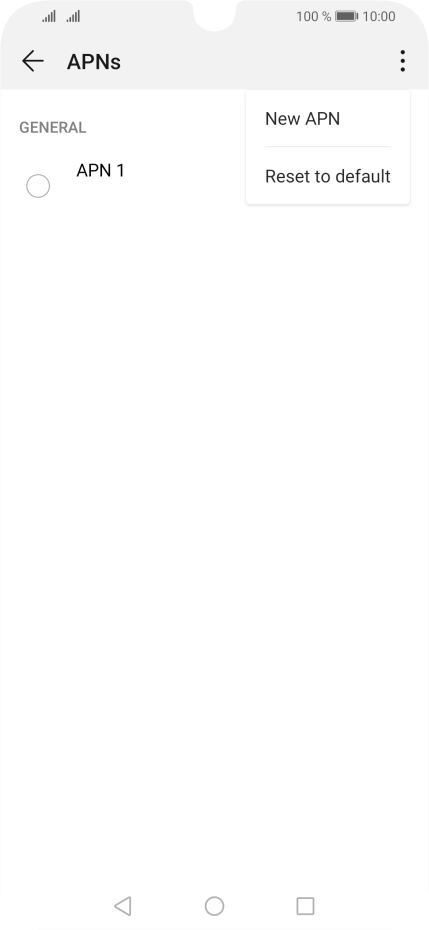 Press New APN.