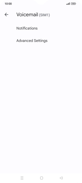 Press Advanced Settings.