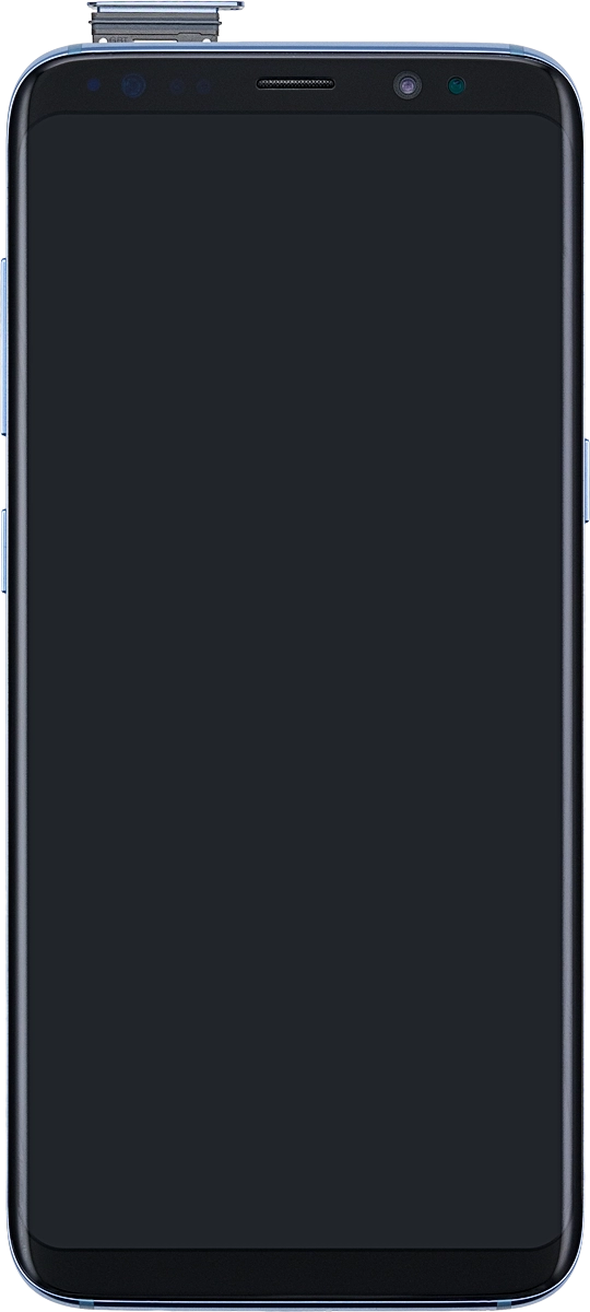 Remove the card holder from your phone.