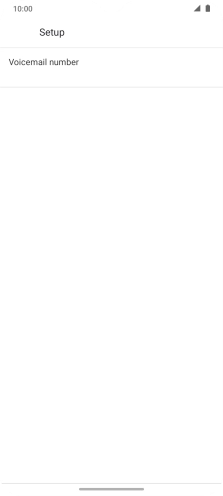 Press Voicemail number.