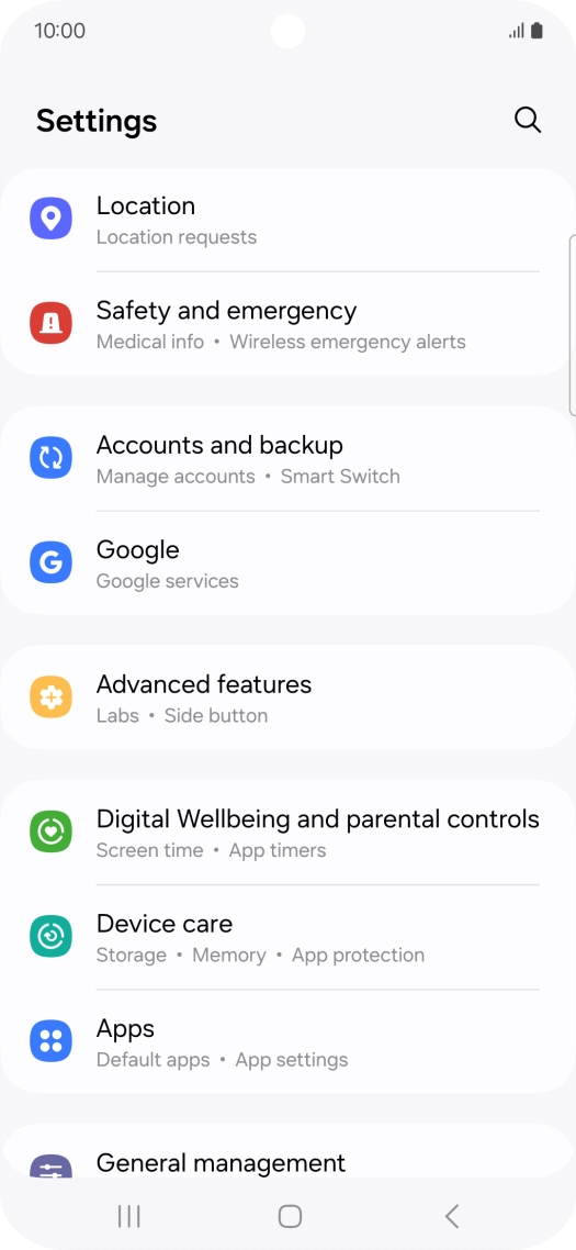 Press Accounts and backup.