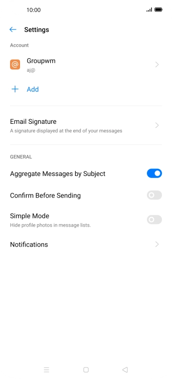 Press Notifications.