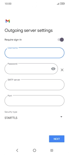 Press the field below 