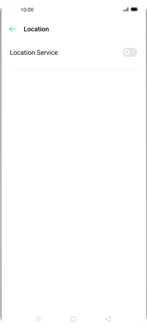 Press the indicator to turn the function on or off.