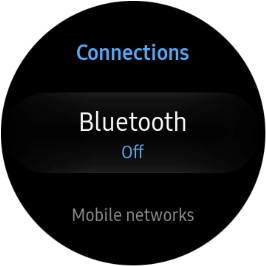 Press Mobile networks.