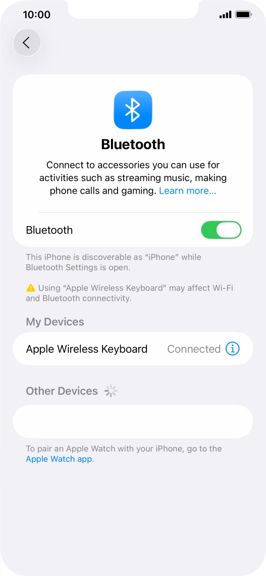 Slide your finger upwards starting from the bottom of the screen to return to the home screen.