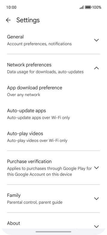 Press Auto-update apps.