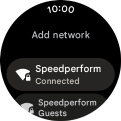 Press the crown to return to the home screen.
