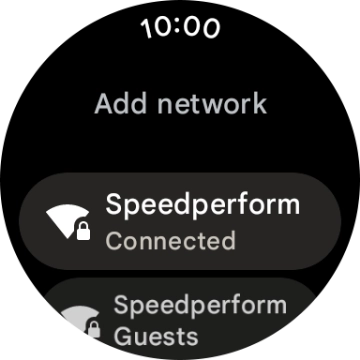 Press the crown to return to the home screen.