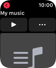 Press the play icon to start the playback.