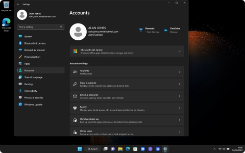 Click Windows back up.
