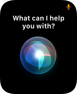 Say, in your own words, what you would like your Apple Watch to do.