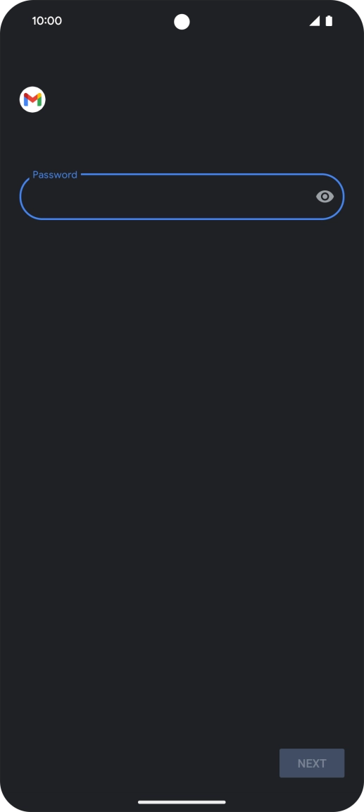 Press the field below 