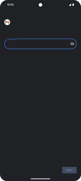 Press the field below 