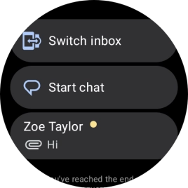 Press the required picture message.