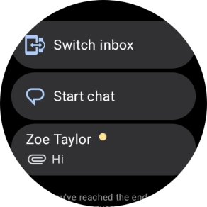 Press the required picture message.