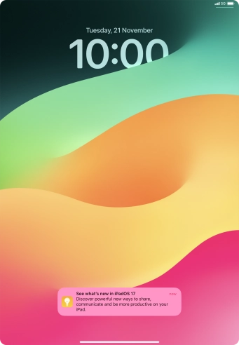 Press the required notification and follow the instructions on the screen to use the selected function.
