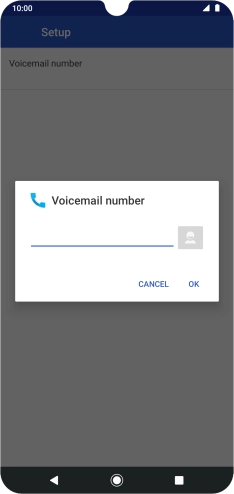 Key in +447953222222 and press OK.