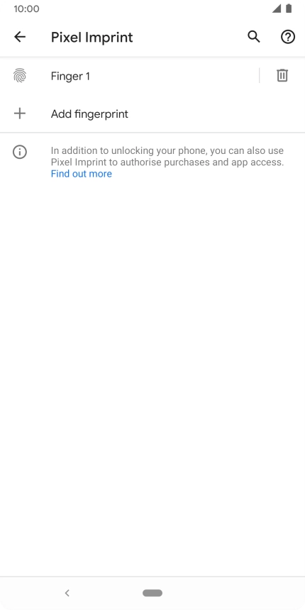 Press the Return key.