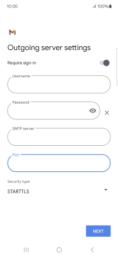 Press the drop down list below 