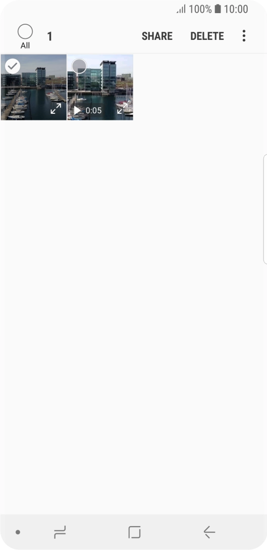 Press the field above 