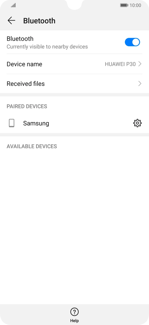 Slide your finger upwards starting from the bottom of the screen to return to the home screen.