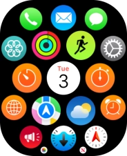 Press the Activity icon.