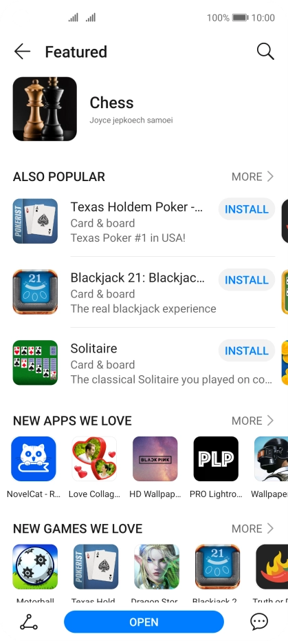 Slide your finger upwards starting from the bottom of the screen to return to the home screen.