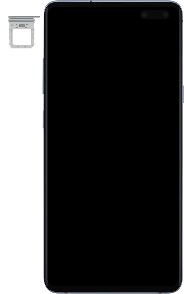 Turn your SIM so the angled corner of the SIM matches the angled corner of the SIM holder.