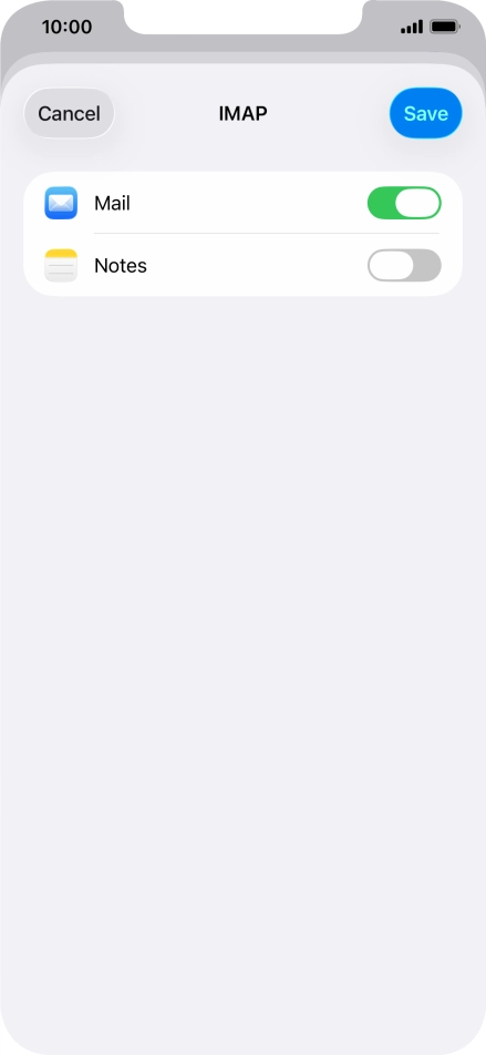 Press Save. Your email account has now been set up. To select more settings for incoming and outgoing server, proceed with the following steps.