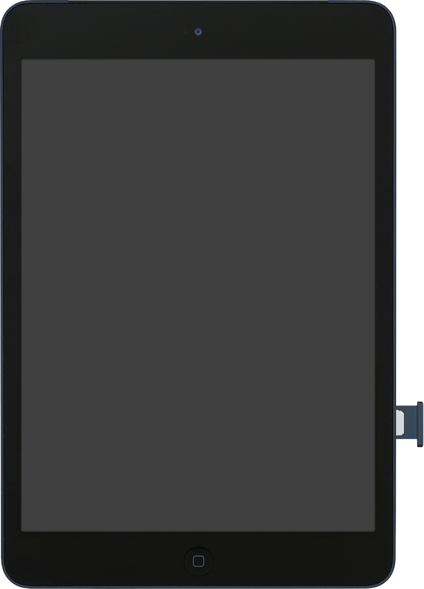 Slide the SIM holder into your tablet.