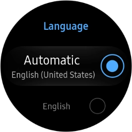 Press the required language.