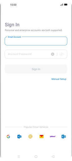 Press the field below 