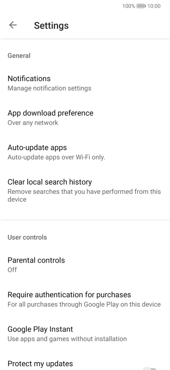 Press Auto-update apps.