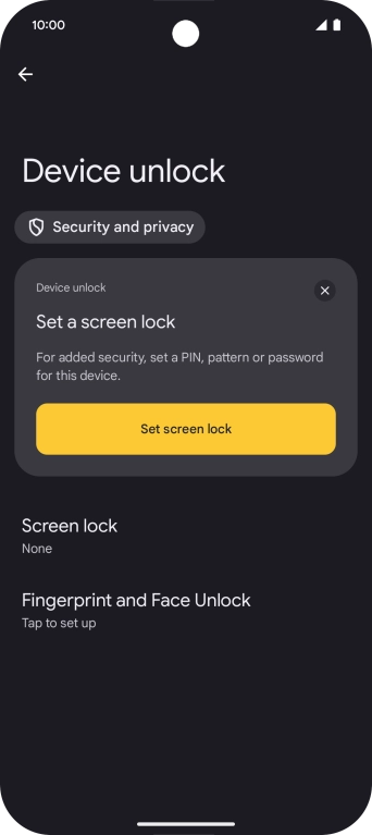 Slide your finger upwards starting from the bottom of the screen to return to the home screen.
