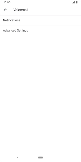 Press Advanced Settings.