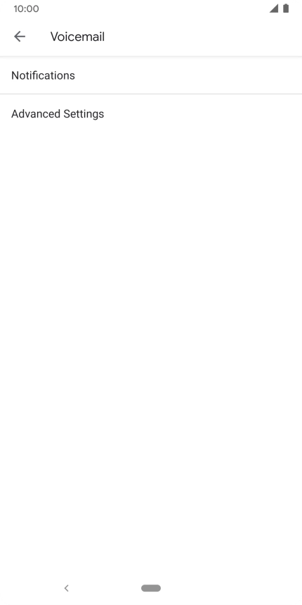 Press Advanced Settings.