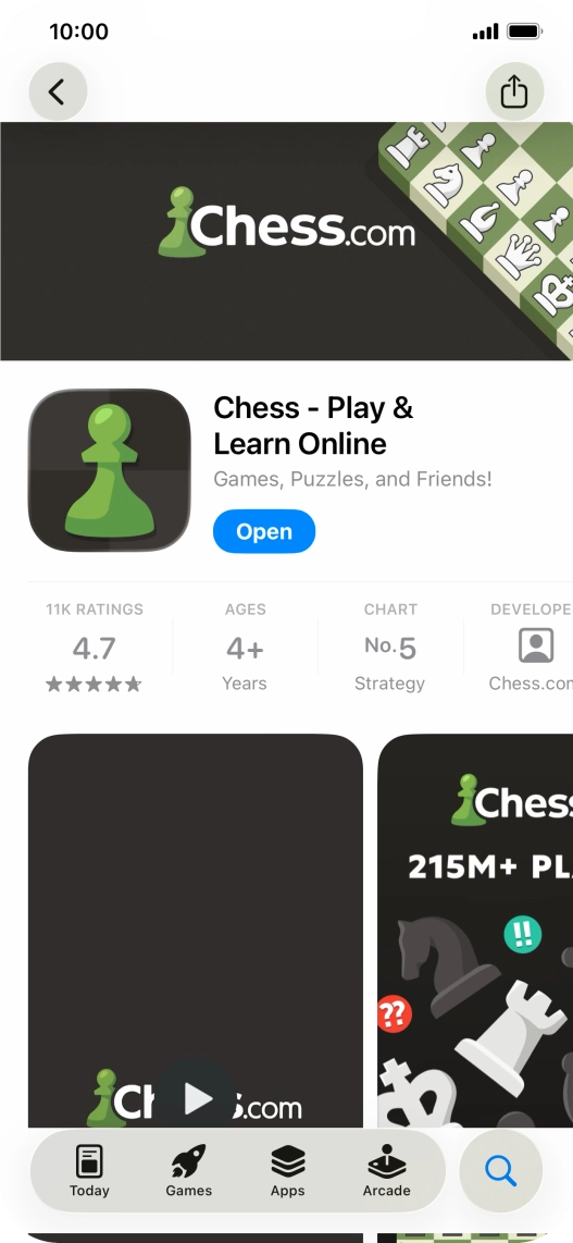 Slide your finger upwards starting from the bottom of the screen to return to the home screen.