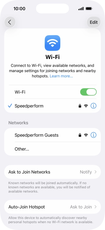 Slide your finger upwards starting from the bottom of the screen to return to the home screen.