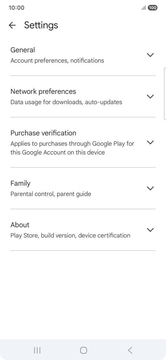 Press Network preferences.