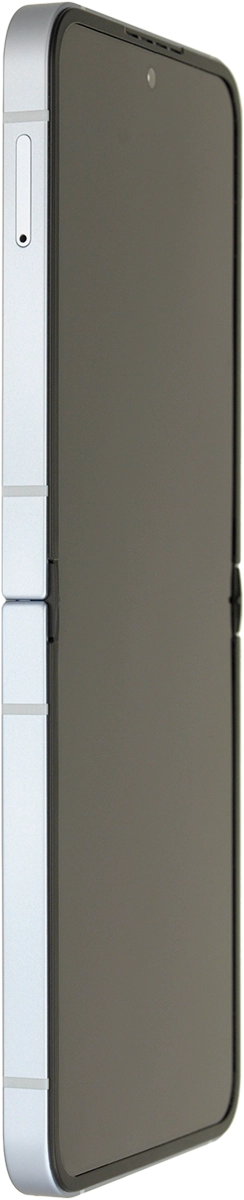 Find the opener for the SIM holder. Insert the opener into the small hole in the SIM holder.