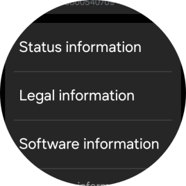 Press Software information.