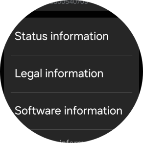 Press Software information.